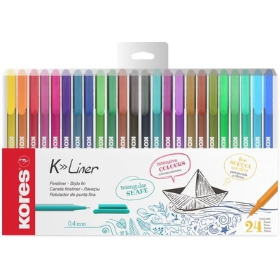 Kores K-Liner Sada 24 barev