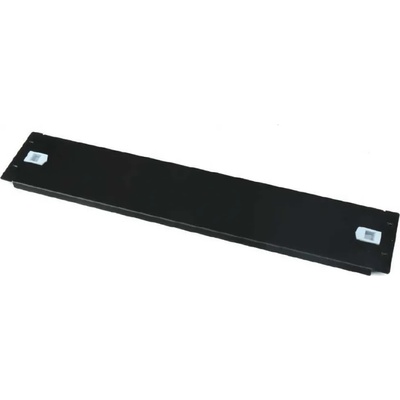 Conneu 4U запълващ панел за комуникационен шкаф, черен, toolless with clips (9-2519 040000 404)