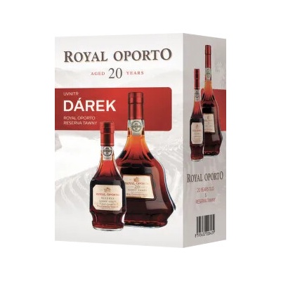 Real Companhia Velha Royal Oporto 20y Tawny a Royal Oporto Reserva 19% 0,75 l (karton)