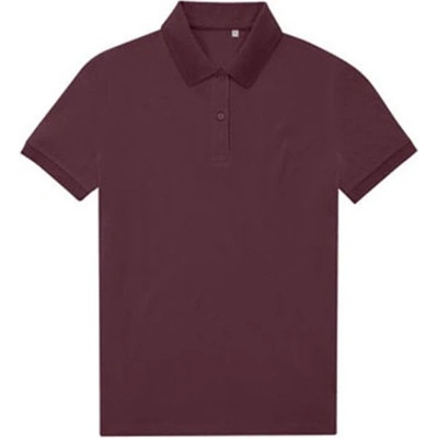 B&C Dámske polo tričko PW465 Burgundy