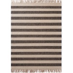 Hanse Home Черен/кремав двустранен/ръчно изработен ютен килим 160x230 cm Playa - Hanse Home (106334-160x230)