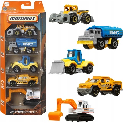 Matchbox 5-pack MBX Stavebnice VII