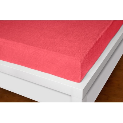 Xhouse Froté prostěradlo Exclusive červené 220x200