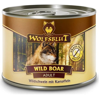 Wolfsblut Wild Boar Adult diviak so zemiakmi 200 g