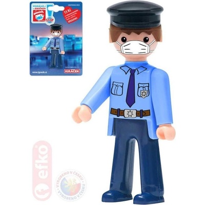 Efko Pomáhej s igráčkem Policista