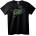 NOONEBRAND Тениска Планета Пица - 2XL, Black
