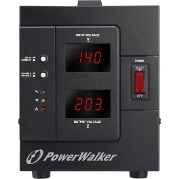 Image 1 of PowerWalker Стабилизатор powerwalker avr 1500 siv, 1500va (power-avr-1500)