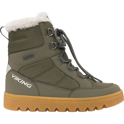 Viking Детски зимни ботуши Viking Kid's Fleek Warm GTX Zip Winter boots - Pine / Olive - размер 36 (EU) (702-3426-0217)