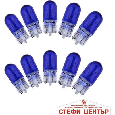Paolo Крушки за габарит Т10 5w Оранжеви 10бр. в к-т (28423)