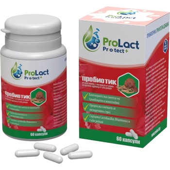 Image 1 of Prolact Пробиотици Prolact Protect+ 60 капсули (PL255)