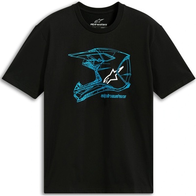 Alpinestars MX Helmet CSF čierne /modré