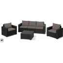 Allibert CALIFORNIA 3 SEATERS hnedá