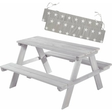 Roba dětský zahradní nábytek šedá/light