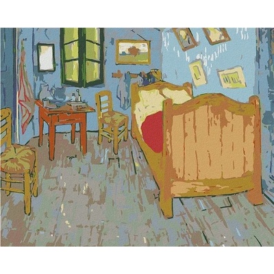 zuty Malování Podle Čísel Ložnice V Arles Vincent Van Gogh 80 x 100 Cm Plátno