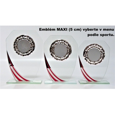 VIZINGR Sklo S4 MAXI emblém S4/17,5 cm