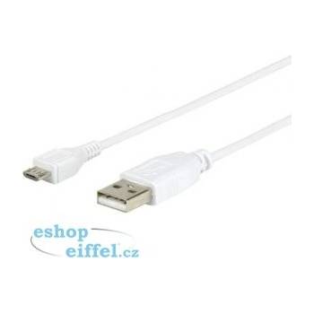 eSTUFF ES84001-1M-BLACK USB A-M - microUSB M, 1m, černý