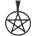 ETNOX Нашийник ETNOX - Plain Pentagram - SK4107B