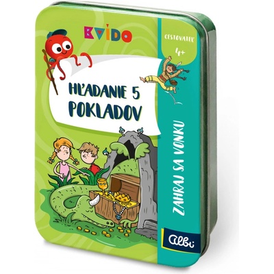Kvído Hľadanie 5 pokladov