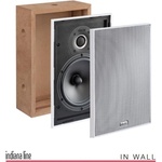 Indiana Line Tesi Q In Wall - 2-пасмови вградени hi-fi репродуктори с вграден кутия (064346)
