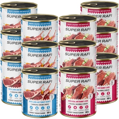 Super Rafi Mix chutí 12 x 800 g