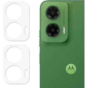  Два броя удароустойчив стъклен протектор за камера за Motorola G35 5G