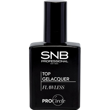 SNB Топ за Гел Лак Flawless SNB, Без лепкав слой, 15 мл (GLB08)