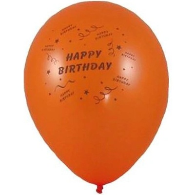 MAKRO Balóny nafukovacie Happy birthday
