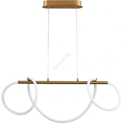 Polux Led Пендел emma led/38w/230v златист (sa2139)