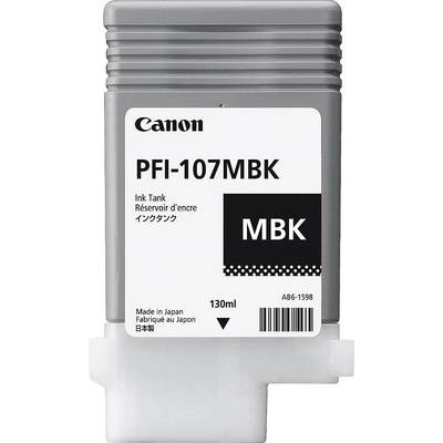 Canon PFI-107 Matte Black Оригинална мастилена касета (oci pfi107mbk 11169)
