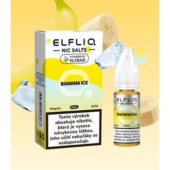 ELF BAR Elfliq Banana Ice 10 ml 10 mg