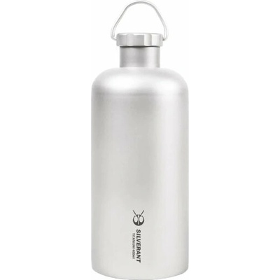 Silverant Titánová fľaša 400 ml s pútkom na viečku