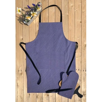 Svitap Grilovacia súprava zástera a chňapka denim