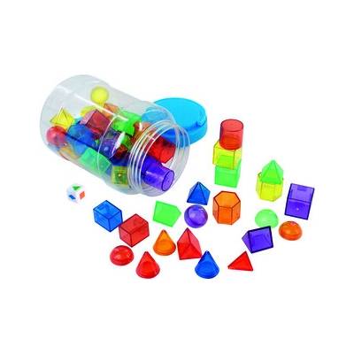 MyPauze Priehľadné 3D tvary, 60 ks