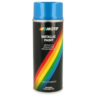 Motip metalický lak modrý 400ml