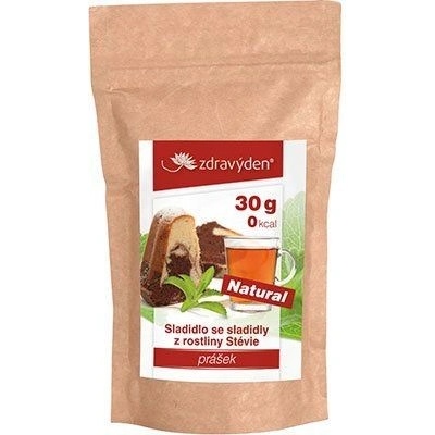 Zdravý deň Sladidlo prášok natural 30 g