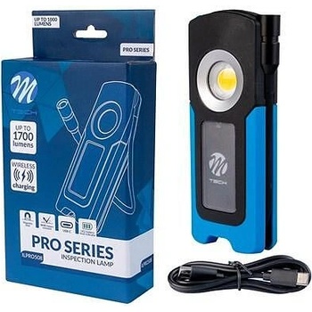 m-tech ilpro508 акумулаторна led лампа 15w+3w cob (ilpro508)