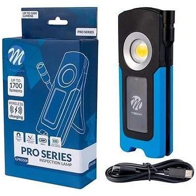 m-tech ilpro508 акумулаторна led лампа 15w+3w cob (ilpro508)