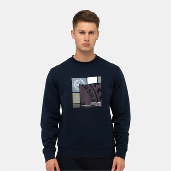 Marshall Artist Блуза Marshall Artist Pezzi Crewneck Sweatshirt - Navy