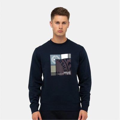 Marshall Artist Блуза Marshall Artist Pezzi Crewneck Sweatshirt - Navy