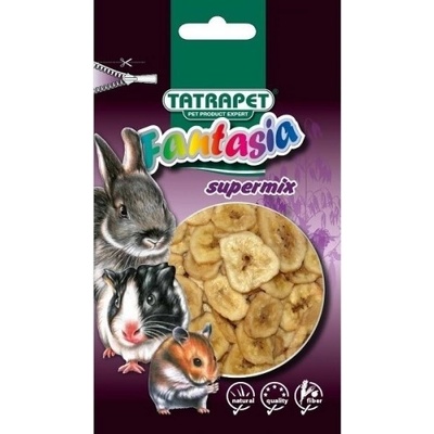 TATRAPET Снакс сушени банани Фантазия - Лакомство за гризачи, 100 гр - Словакия 341.40