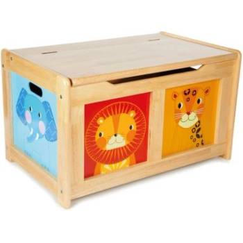 BIGJIGS - Детска ракла за играчки - Животни от джунглата (T0227)