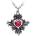 Alchemy gothic Нашийник ALCHEMY GOTHIC - Bouquet Of Love - Pewter - P905