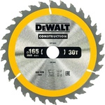 DEWALT Циркулярен диск Dewalt DT1935 за дърво 165x20x2.4мм, 30z (DT1935)