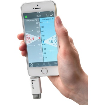 TFA Термометър - хигрометър за Смартфон smarthy - 30.5035 (79-30.5035)