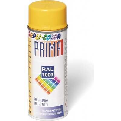 PRIMA sprej 400 ml žlutá signální lesklá