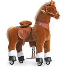 PonyCycle brown s brzdou a zvukem velký