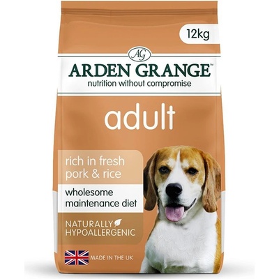 Arden Grange Dog Adult rich in fresh Pork & Rice 12 kg