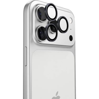 TORRAS Протектор - Камера за iPhone 17 Pro - Torras - Протектор за камера Lensguard - Черен