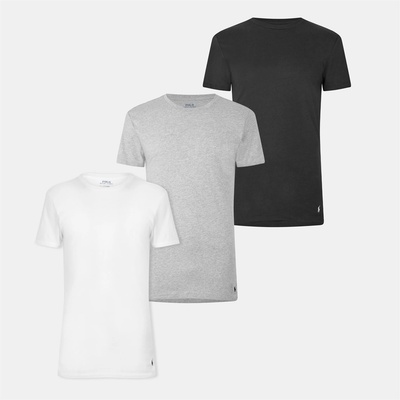 Ralph Lauren Тениска Polo Ralph Lauren 3-pack T-shirts - White/Blck/Gry