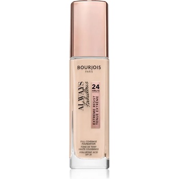 Image 1 of Bourjois Always Fabulous дълготраен фон дьо тен SPF 20 цвят 100 Rose Ivory 30ml